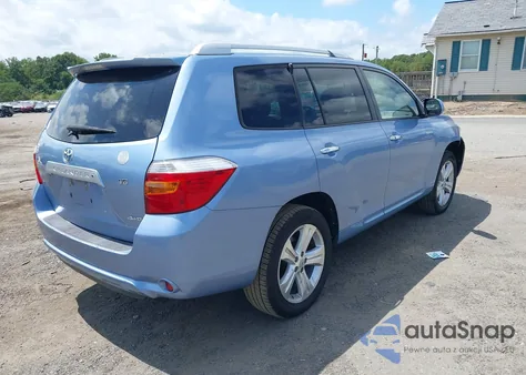 2008 Toyota Highlander Limited из США, поврежденный, VIN JTEES42A282002535